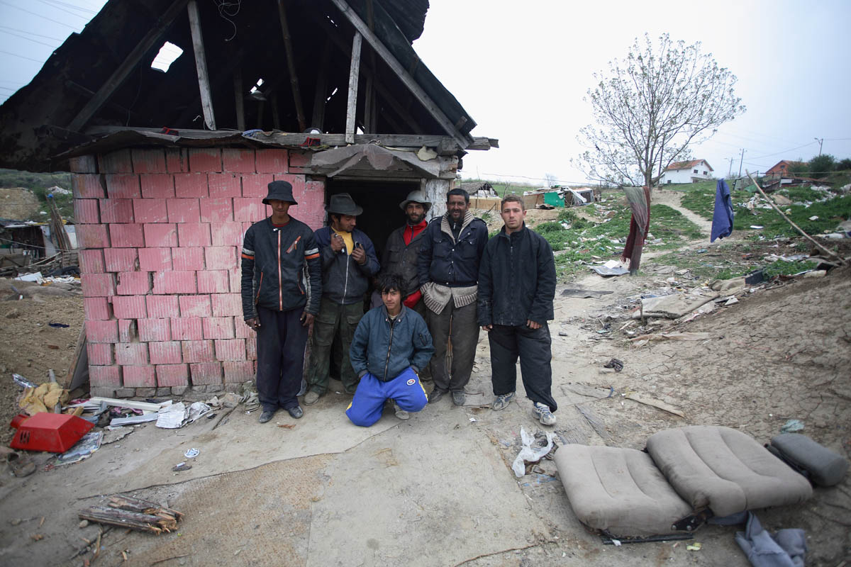 Roma-Siedlung „Orlova“ bei Belgrad / Milovan Milenkovic, n-ost