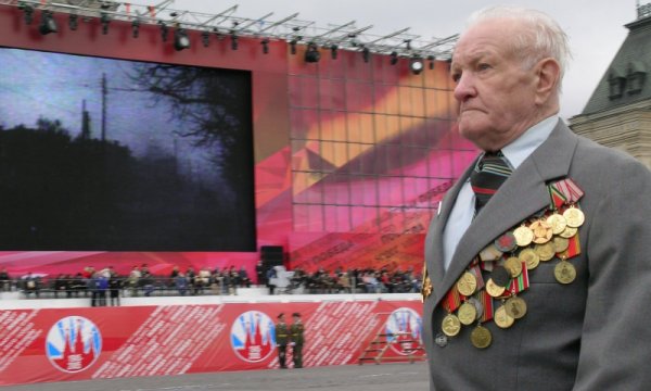 Veteran des Zweiten Weltkrieges in Moskau / Ulrich Heyden, n-ost