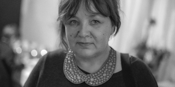 Die estnische Schriftstellerin Imbi Paju lebt heute in Helsinki. / Mats Oun, n-ost