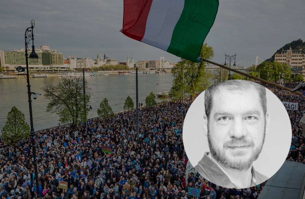 Der ungarische Journalist Marton Gergely war bis Oktober stellvertretender Chefredakteur der eingestellten Tageszeitung Nepszabadsag, jetzt ist er Politikchef bei der Zeitung HVG. / Foto: Privat, n-ost