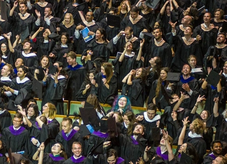 Graduation Ceremony at the Central European University. / Foto: CEU, CC