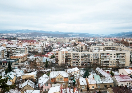 Ushhorod ist die westlichste Großstadt der Ukraine und nur 330 Kilometer von Budapest entfernt. / Foto: Balint Hirling, n-ost