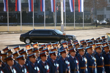 Putin fährt in Belgrad zum Treffen mit Aleksandar Vucic. Für Serbien ist Russland ein wichtiger Partner. / Foto: Marko Risovic, Kamerades, n-ost