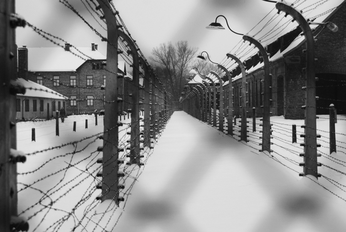 In  Auschwitz im Lagermuseum sollen die Roma-Aquarelle von Dina Gottliebova an die Sinti und Roma erinnern, die in Auschwitz ermordet wurden  / Agnieszka Hreczuk, n-ost