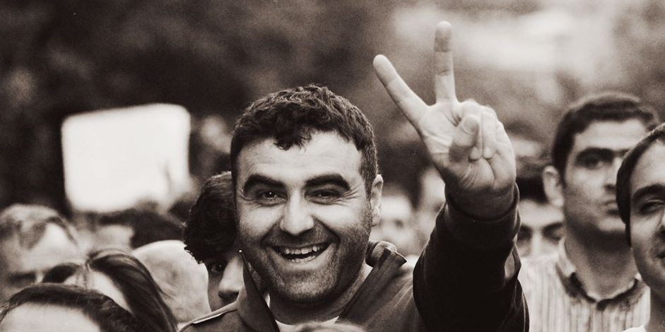 Unzufriedenheit über Strompreiserhöhungen und Misstrauen in die Institutionen - Demonstration auf der Bagramjan-Allee am 01. Juli in in der Hauptstadt Jerewan. / Foto: Edgar Harutyunyan