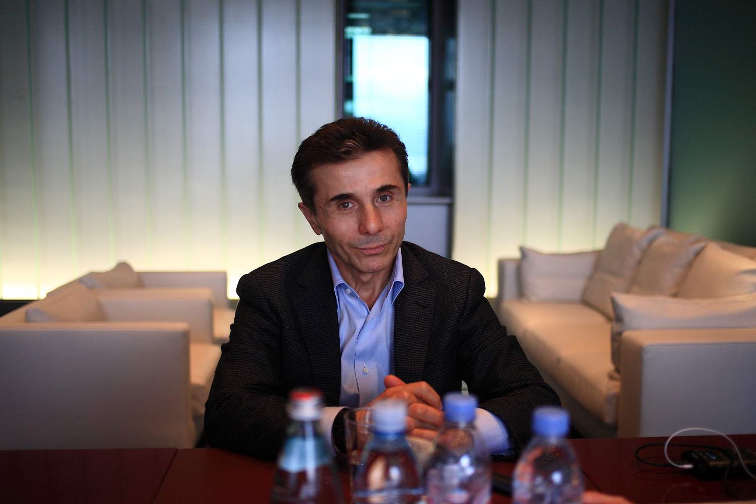 Bidsina Iwanischwili in seiner Residenz bei Tiflis / Temo Bardzimashvili, n-ost