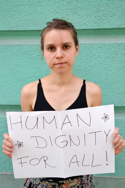 Mariann Dosa engagiert sich für die Rechte von Obdachlosen. / Laura Schameita