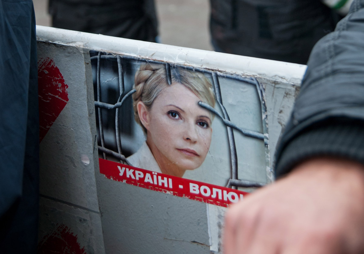 Wann wird Julia Timoschenko endlich freikommen? Diese Frage bewegt ihre Unterstützer seitdem sie im Herbst 2011 inhaftiert wurde. / Nina Lischuk, n-ost