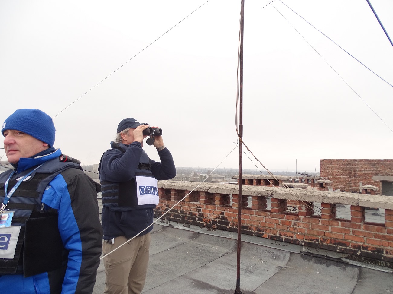 In Horliwka sind die OSZE-Beobachter seit Dezember 2015 stationiert / Foto: Simone Brunner, n-ost