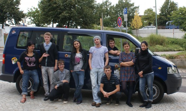 Das Team vom "Omnibus" / Oliver Bilger, n-ost