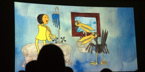 Kindervorstellungen laufen in Travniks kleinem Kino am besten. / Cornelia Kästner, n-ost
