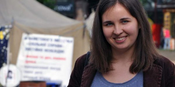 Die Kiewer Studentin Anastasia Hrynenko hat ihre Familie auf der Krim zuletzt eine Woche nach dem Krim-Referendum besucht / Olja Nedogoda, n-ost