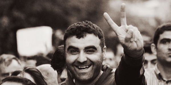 Unzufriedenheit über Strompreiserhöhungen und Misstrauen in die Institutionen - Demonstration auf der Bagramjan-Allee am 01. Juli in in der Hauptstadt Jerewan. / Foto: Edgar Harutyunyan 