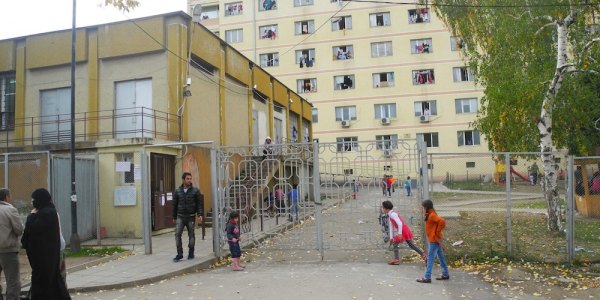 Flüchtlingsunterkunft am Rand von Sofia / Frank Stier, n-ost