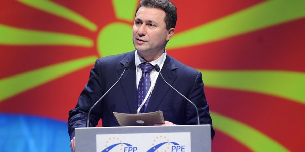 Zieht angeblich immer noch die Strippen im Hintergrund: Ex-Regierungschef Nikola Gruevski / CC-BY-2.0