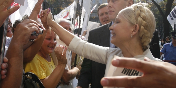 Vielleicht können die Anhänger von Julia Timoschenko sie schon im September in Freiheit begrüßen. / Vladyslav Musiienko, n-ost