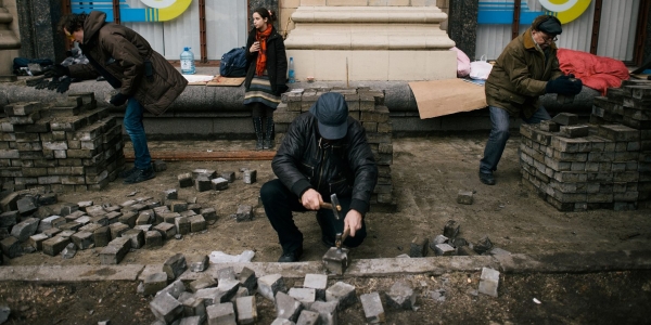 Viele Ukrainer sind mittlerweile zum Äußersten bereit / Jacob Balzani Lööv, n-ost