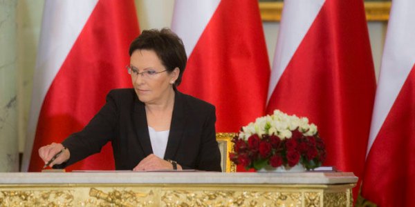Am 22. September wurde Ewa Kopacz im Präsidentenpalast als neue Regierungschefin vereidigt / KPRM CC BY-NC-ND 2.0
